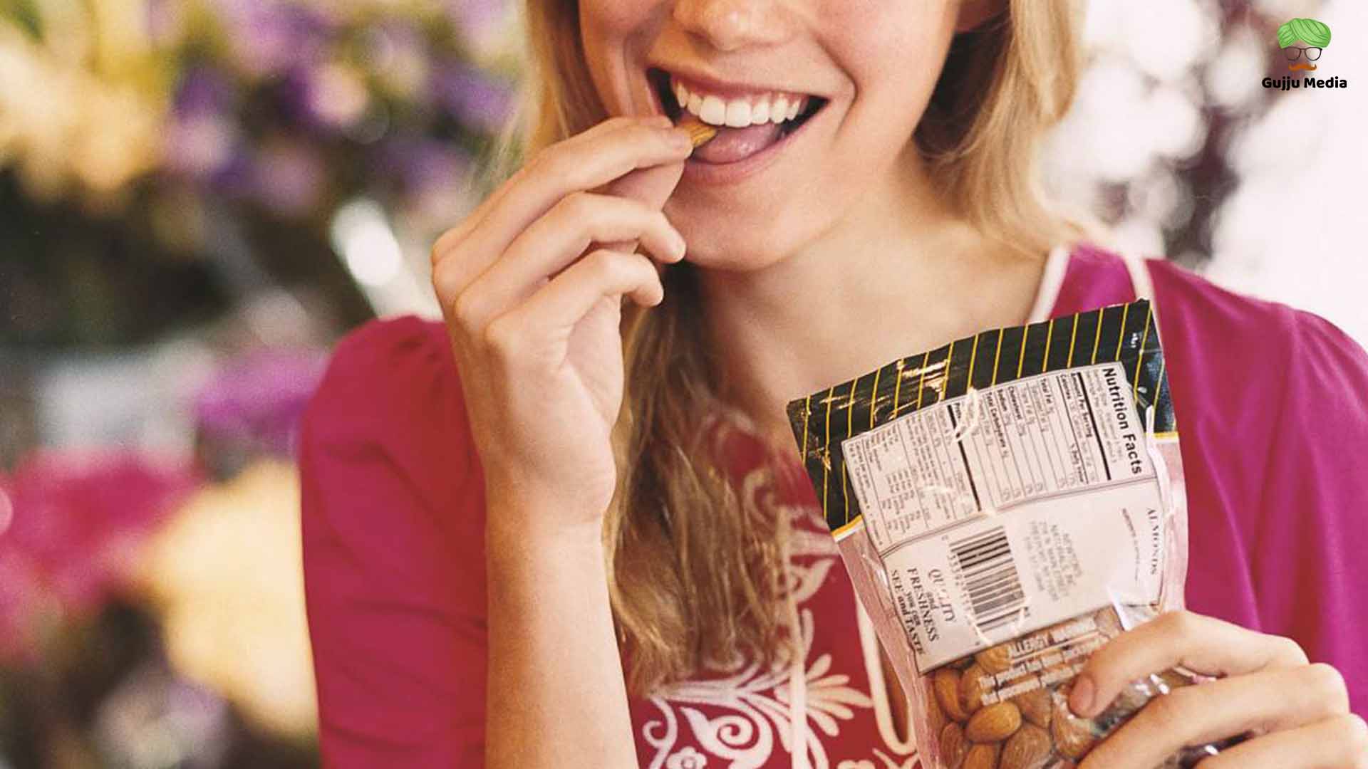 Almond Eating Girl