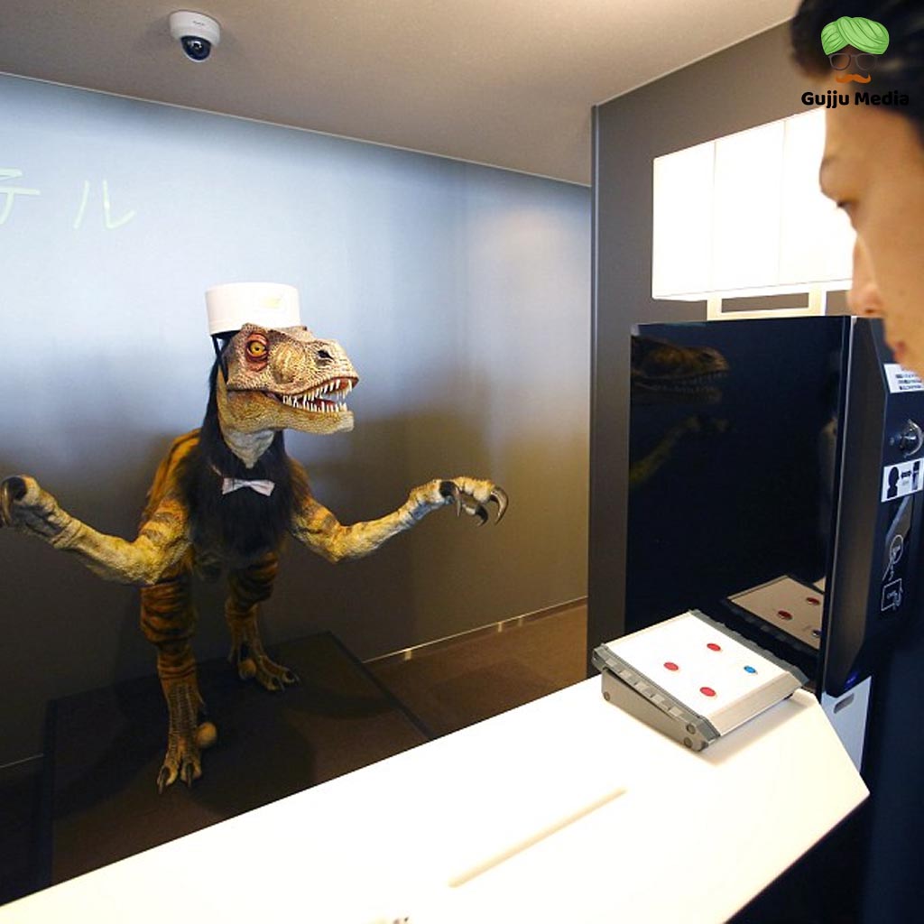 ડરતા નહિ, કેમકે આ હોટેલમાં ડાયનોસોર કરશે તમારું સ્વાગત 2 japan dinosaur hotel