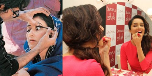 બૉલીવુડની અભિનેત્રીઓનો આ રીતે થાય છે મેકઅપ 12 मनीषा कोइराला