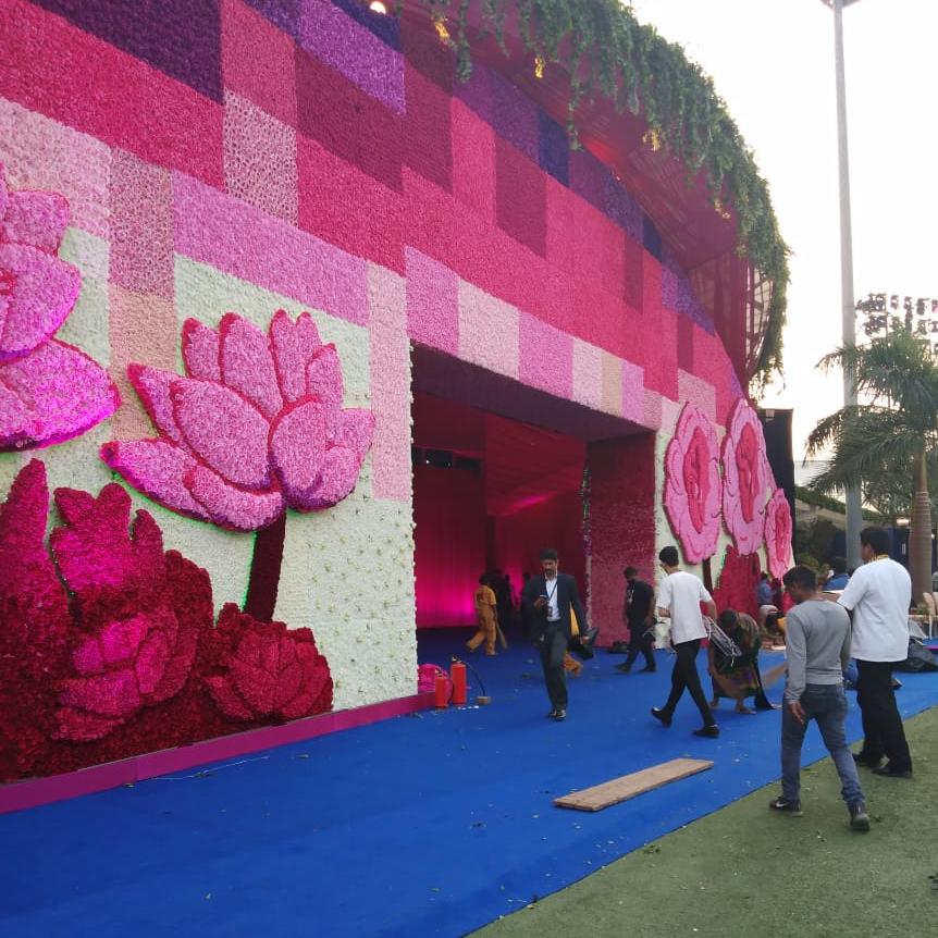 ઈશાઆનંદ ના વેડિંગ રિસેપ્શનમાં પહોંચ્યા હેમામાલિની, દિયા મિર્ઝા, ઝહિર ખાન તેમજ અન્ય મહેમાનો 26 Colourful flowers