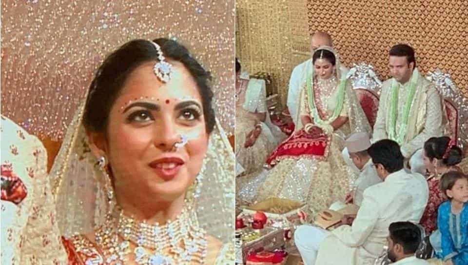 Pics: ઈશા અંબાણી અને આનંદ પીરામલના લગ્નની પહેલી તસવીર જુઓ 9 isha new