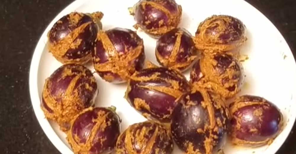 રવૈયા વાનગી: ભરેલા રીંગણાનું શાક 5 Gutti Vankaya Curry 3