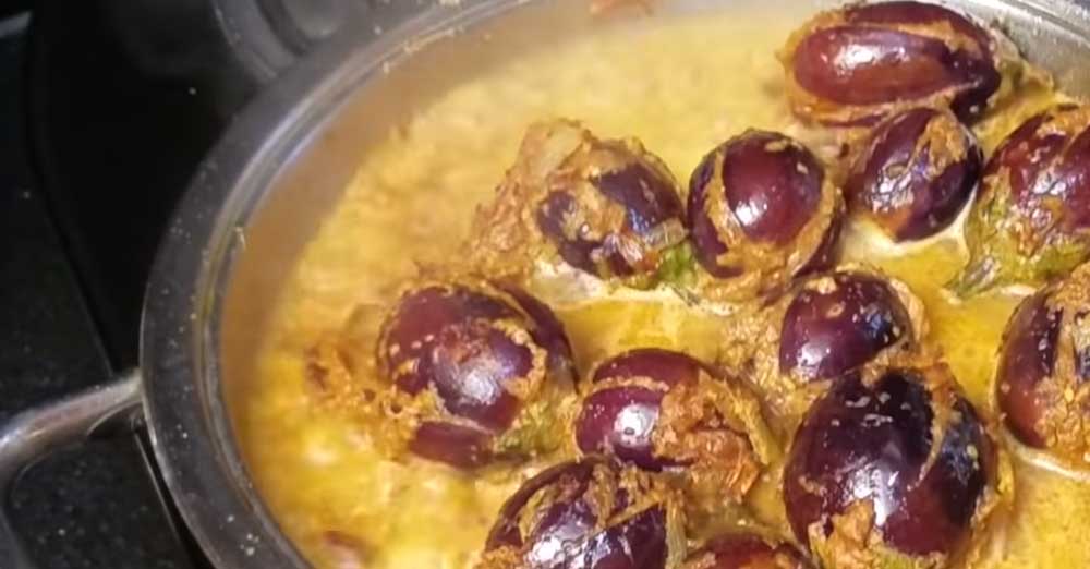 રવૈયા વાનગી: ભરેલા રીંગણાનું શાક 6 Gutti Vankaya Curry 4