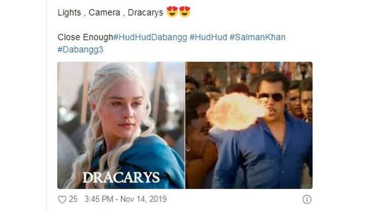 ડાયનાસોર સાથે થઇ રહી છે દબંગ ખાનની તુલના 2 salman khan dabangg 3 1573806393 lb