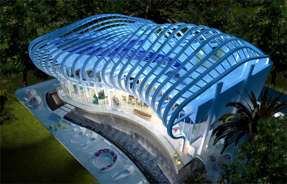 જુઓ વિશ્વના અનોખા ઘરો.. જેને જોઈને તમે પણ થઈ જશો હેરાન.. 2 The AURA Residence