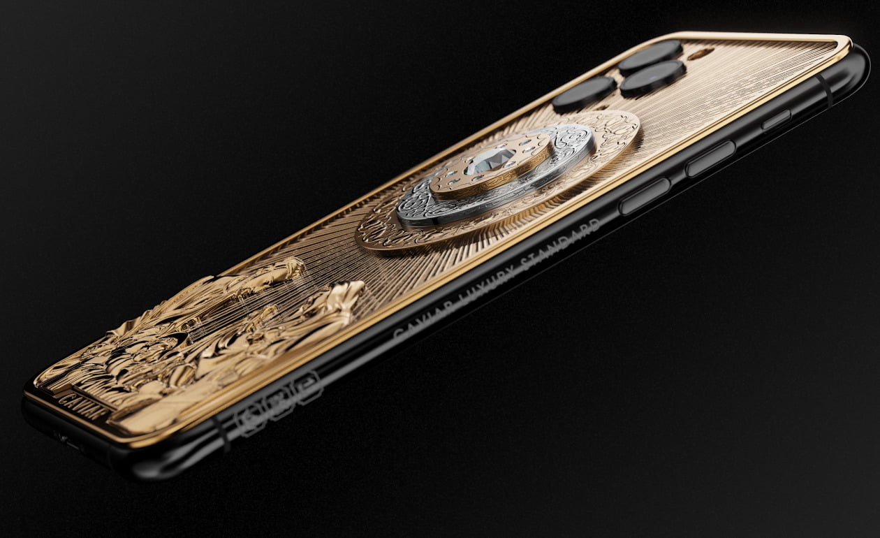 iPhone 11 Proને ક્રિસમસ માટે કરવામાં આવ્યો રિડિઝાઈન.. ₹91 લાખ રૂપિયાનો નવો iphone 11 pro.. 4