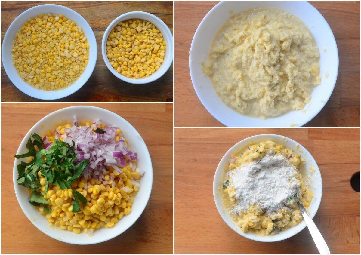 વરસાદની સિઝનમાં ઘરે બનાવો ગરમા ગરમ દાલવડા,જાણો સોફ્ટ અને ટેસ્ટી દાવવડાની એકદમ ઇઝી રેસિપી 4 dala wada steps1