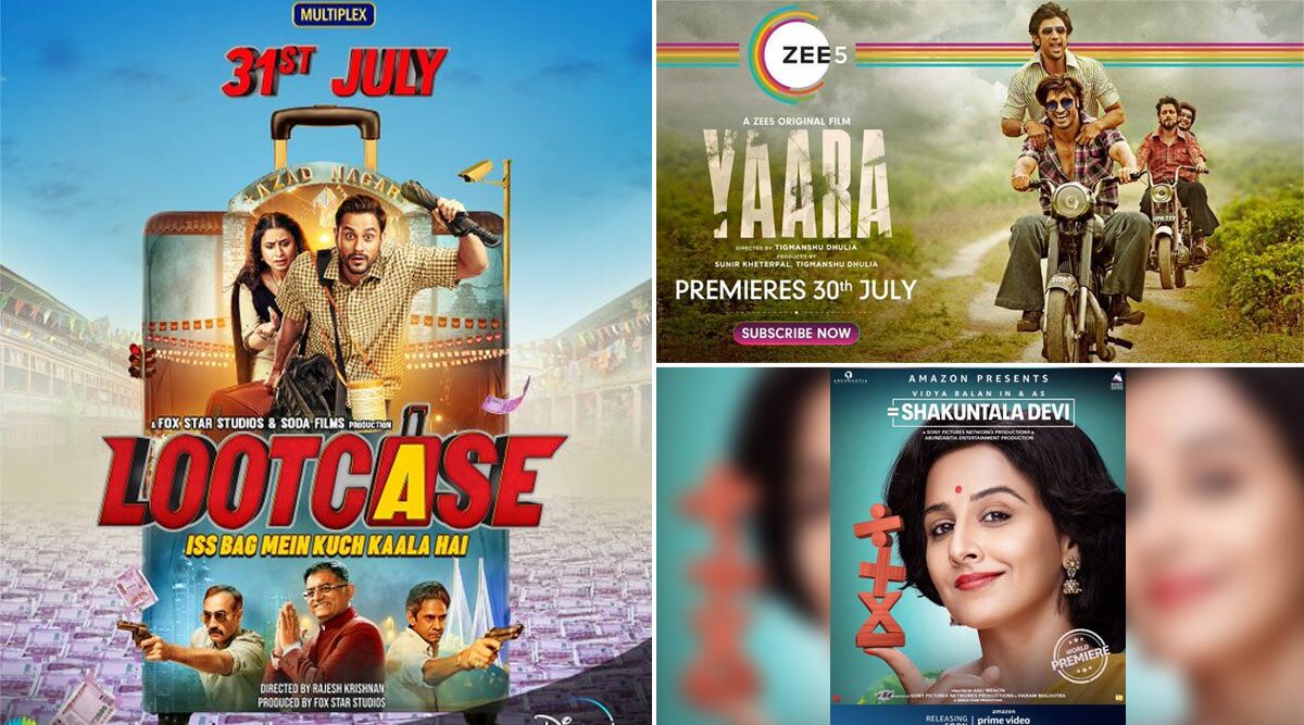 આજે ડિજિટલ પ્લેટફોર્મ ટકરાશે આ ચાર ફિલ્મો,અલગ અલગ પ્લેટફોર્મ પર થશે રિલીઝ 4 Vidya Balans Shakuntala Devi Vidyut Jammwals Yaara Kunal Kemmus Lootcase 1