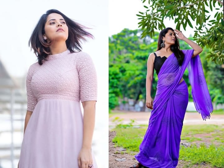 ફિલ્મ પુષ્પાની મહિલા વિલનની વાર્તા, જેણે 'પતિની છાતી પર બેસીને તેનું ગળું કાપી નાખ્યું'. 8 Anasuya Bharadwaj 11