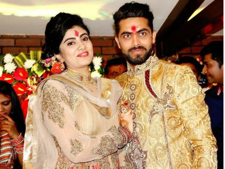 આ ક્રિકેટરોની પત્નીઓ ખૂબ જ અમીર પરિવારની છે, તો જુઓ કોણ કોણ છે. 7 jadeja wife 01 01 2021