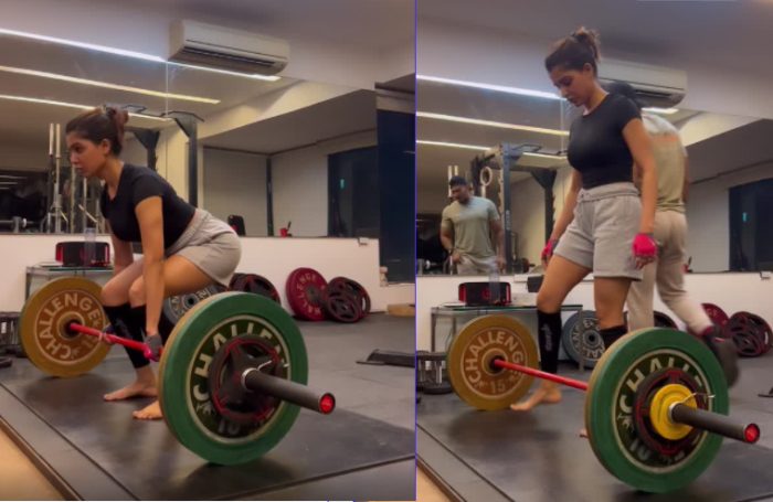 છૂટાછેડા લીધા પછી સામંથાએ ઉઠાવ્યું 80 કિલો વજન, એક્ટ્રેસની બોડી જોઈને લોકો થઈ ગયા આશ્ચર્ય, જુઓ ફોટાઓ. 4 samantha 15 1 22 1 700x455 1