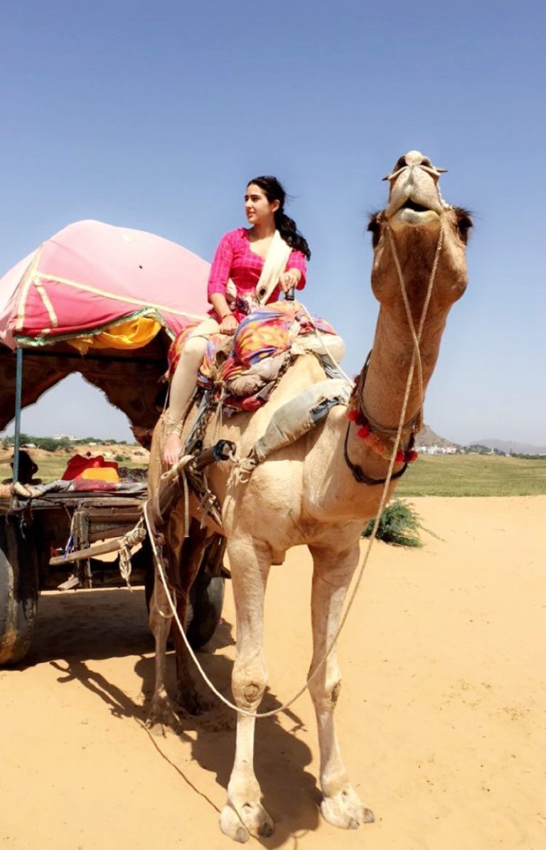 સારા અલી ખાન તેના માથા પર ઘાસનો ભાર લઈને બિહારની ગલીઓમાં ફરતી જોવા મળી હતી. જુઓ આ ફોટાઓ. 6 sara ali khan 5 1 22 1 768x1195 1