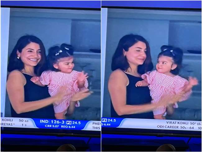 અનુષ્કા-વિરાટની દીકરીના ફોટાઓ થયા વાઈરલ, ઈચ્છા ન હતી, ત્યારે વામિકાનો ચહેરો આવ્યો બધાની સામે. 3 vamika