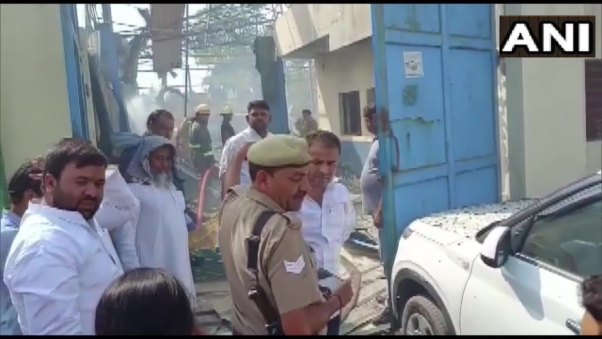 8 workers killed in a horrific blast at a fireworks factory in UP Ghelna