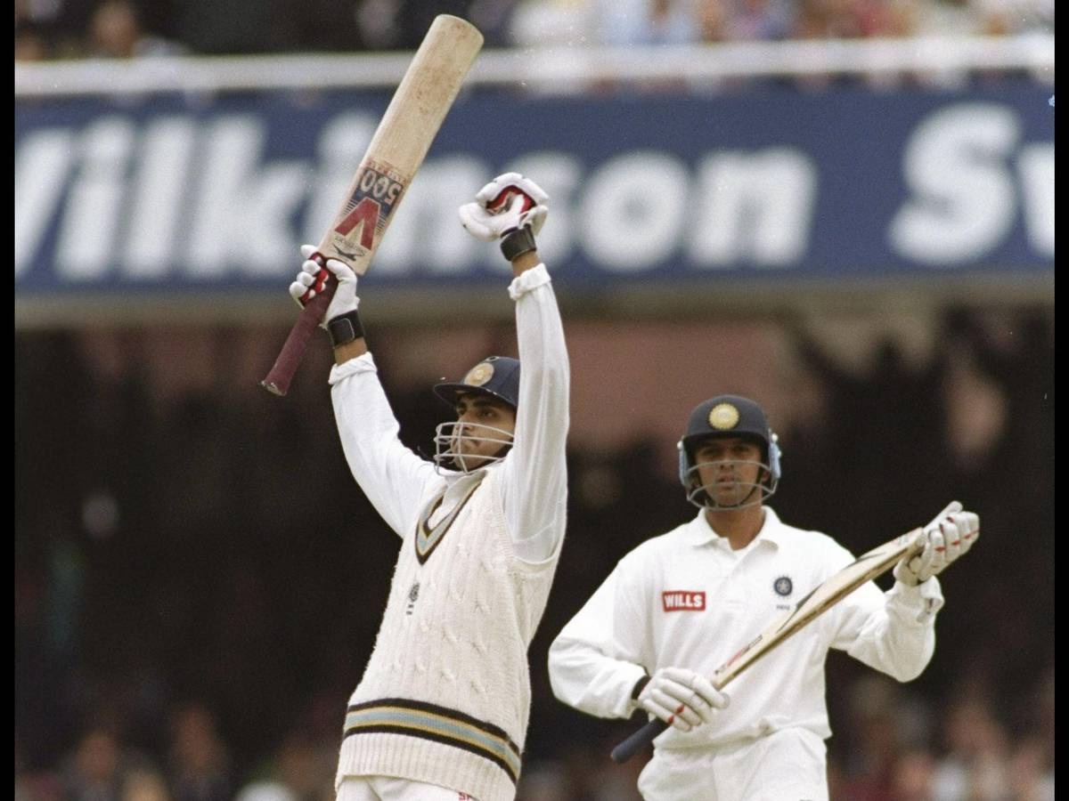 Ganguly became the first Indian to make this history at Lord's