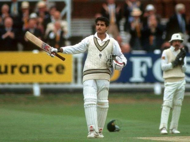 Ganguly became the first Indian to make this history at Lord's