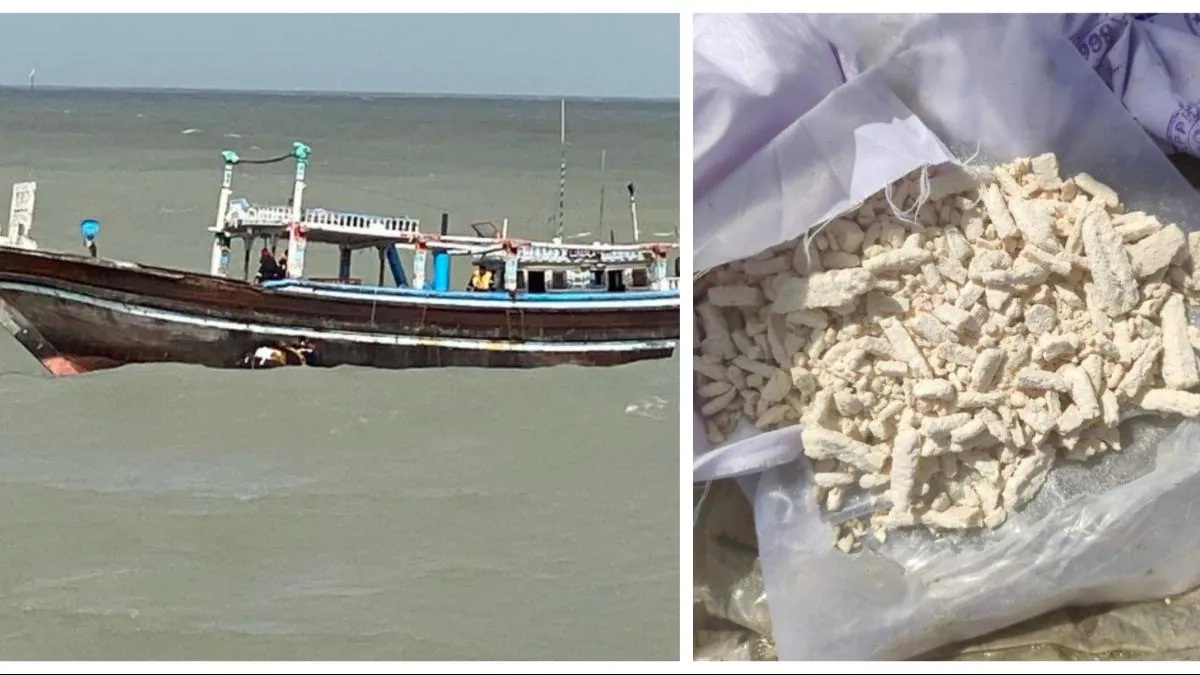 Once again a packet of drugs! 250 crore worth of heroin seized in Jakhauna seas
