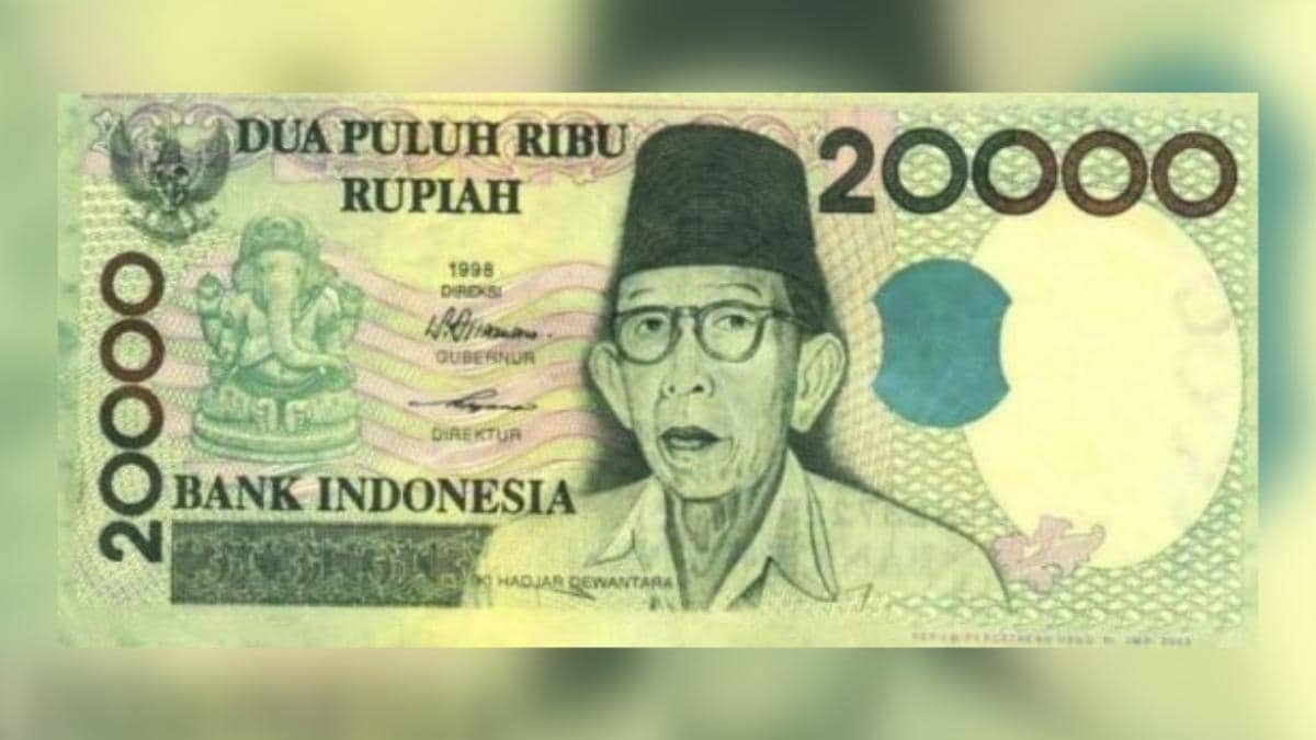 This bean is a photo of Lord Ganesha on the currency of Hindu country!