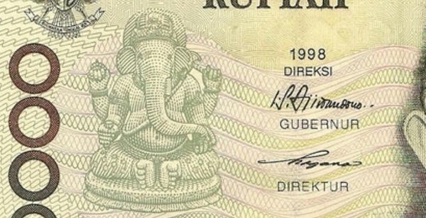 This bean is a photo of Lord Ganesha on the currency of Hindu country!