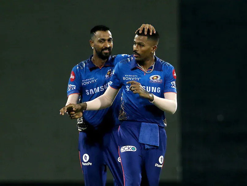Hardik did not run in the match and people said "brother took revenge"