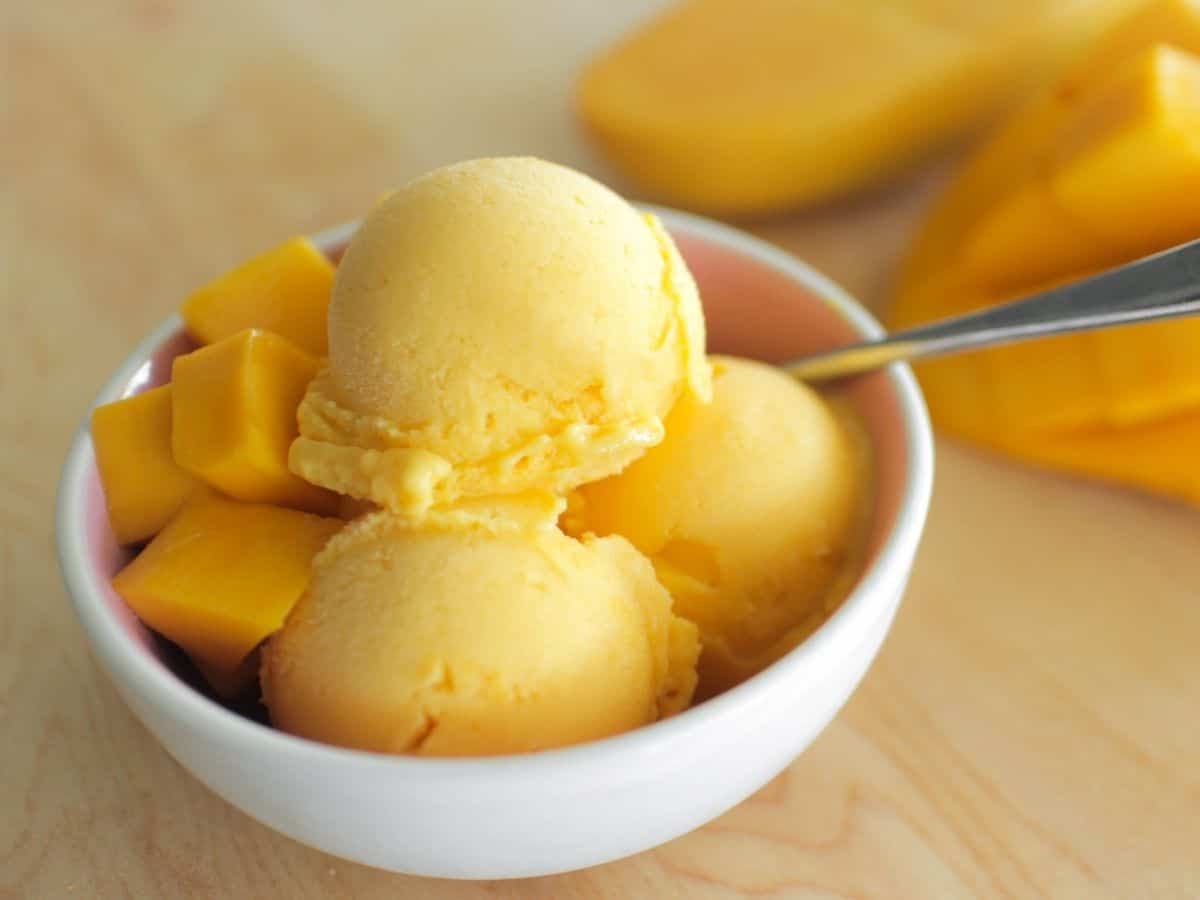 Homemade Mango Ice Cream and Flavors! This is the way to become