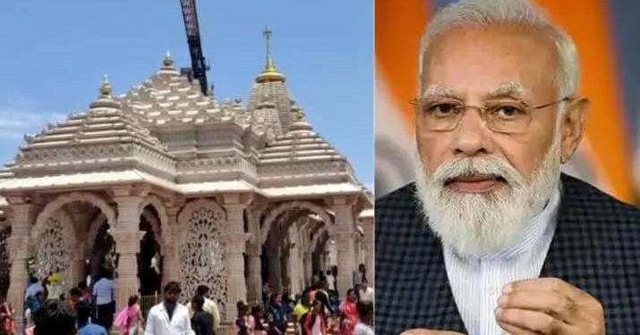 Prime Minister made history by hoisting flag at Pavagadh temple! Tears welled up in her eyes