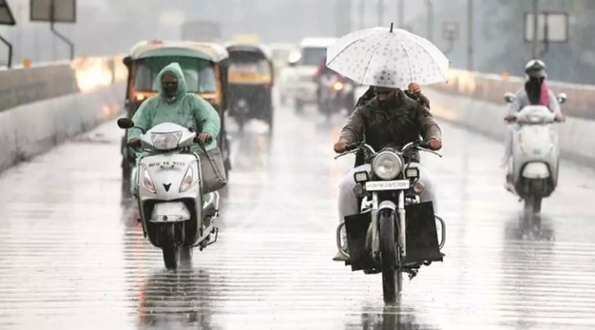 Meghmaher remained in Saurashtra even today! The area received rain