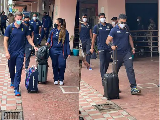 Expensive guests welcome in Rajkot! Welcome to Team India's Garba and Red Carpet