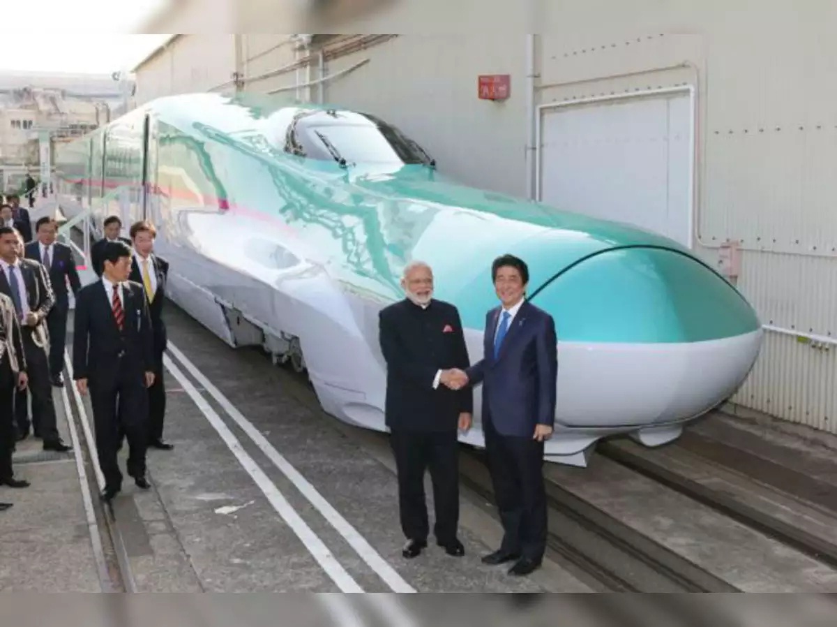 Prime Minister Modi's dream project Bullet Train! Bullet train running from Rat to Bilimora between Surat Bilimora from 2026