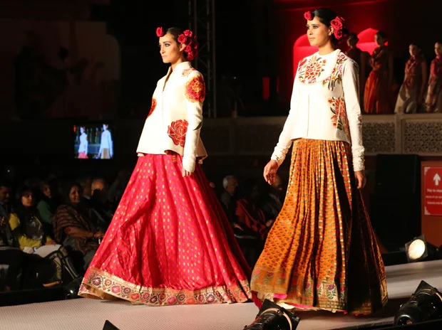 Gujarat's traditional fashion has taken a contemporary turn