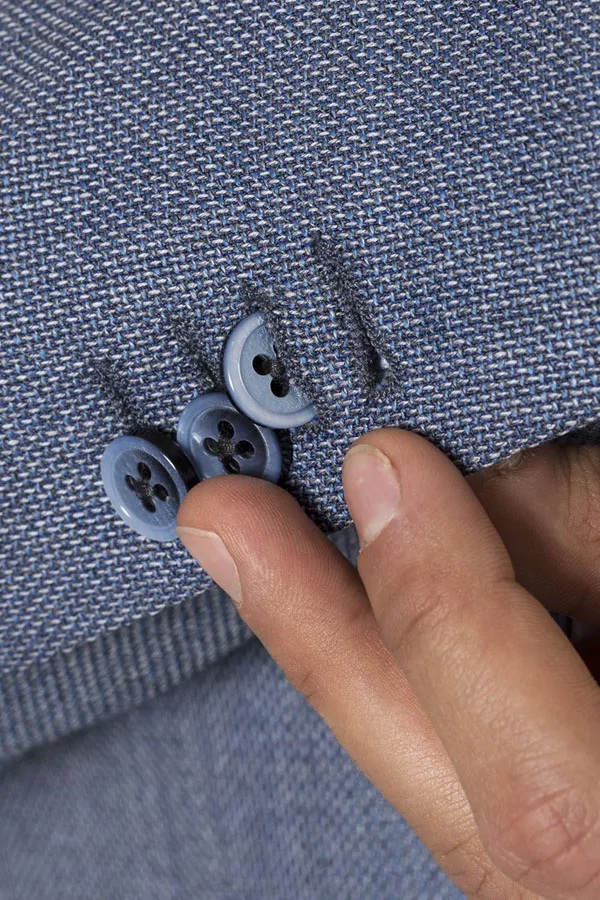 Why does a suit jacket have 3 buttons in the sleeve? This is the secret