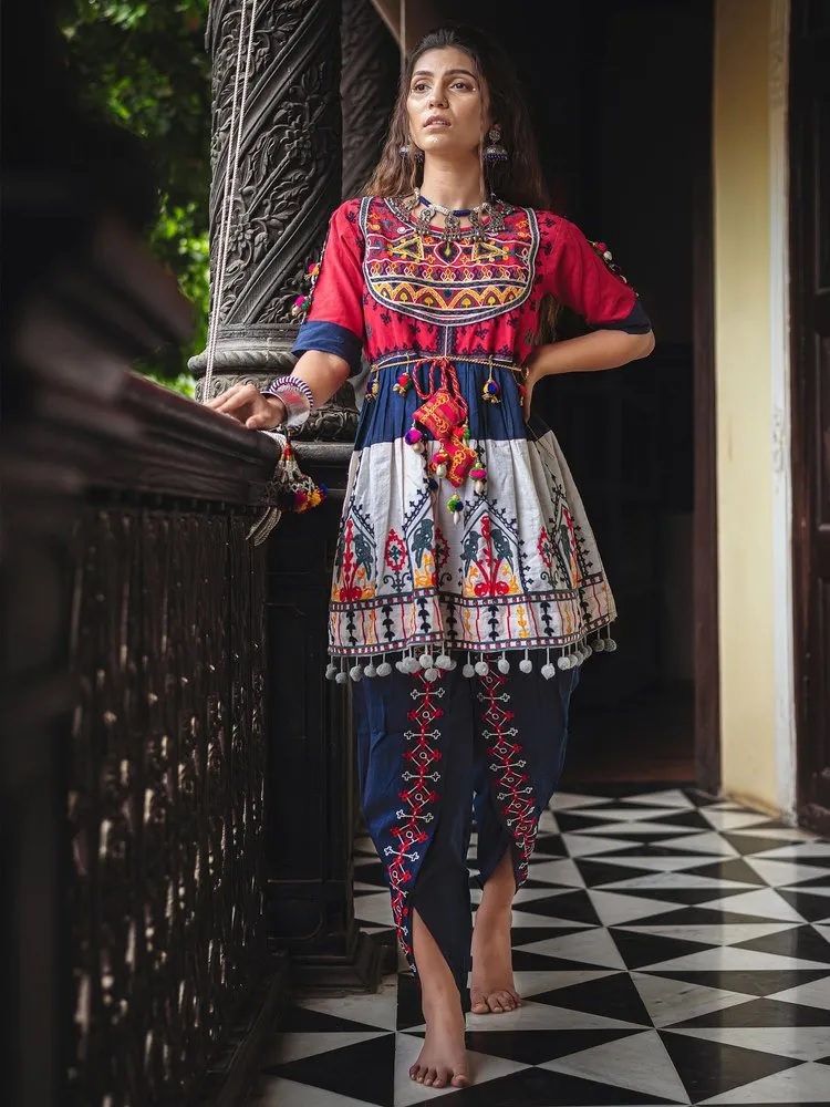 Gujarat's traditional fashion has taken a contemporary turn