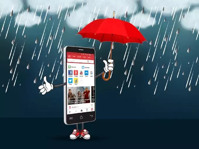 Smartphone soaked in rain? So stop worrying and stay safe like this
