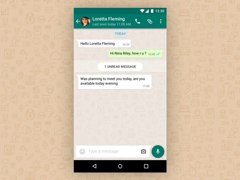 With this technique for WhatsApp, even the person sitting next to you cannot read your chat