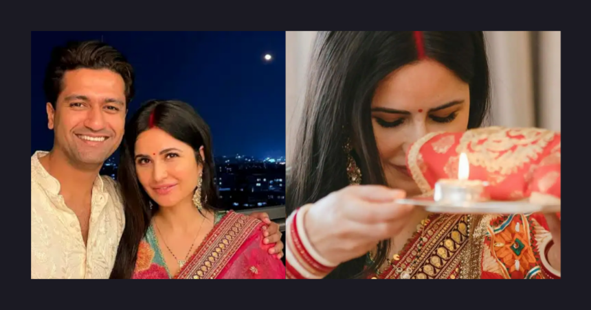 કરવા ચૌથ પર વિક્કી કૌશલએ કેટરીના કૈફને આપી આવી સરપ્રાઈઝ, કેટરીના છે ખુશખુશાલ. 1 vicky ketrina