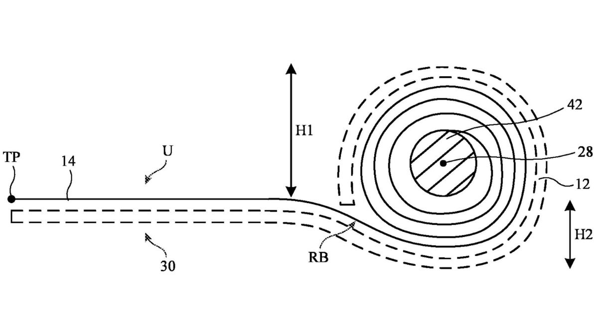 ફોલ્ડેબલ ફોન ભૂલી જાઓ Apple ટૂંક સમયમાં જ રોલેબલ iPhone