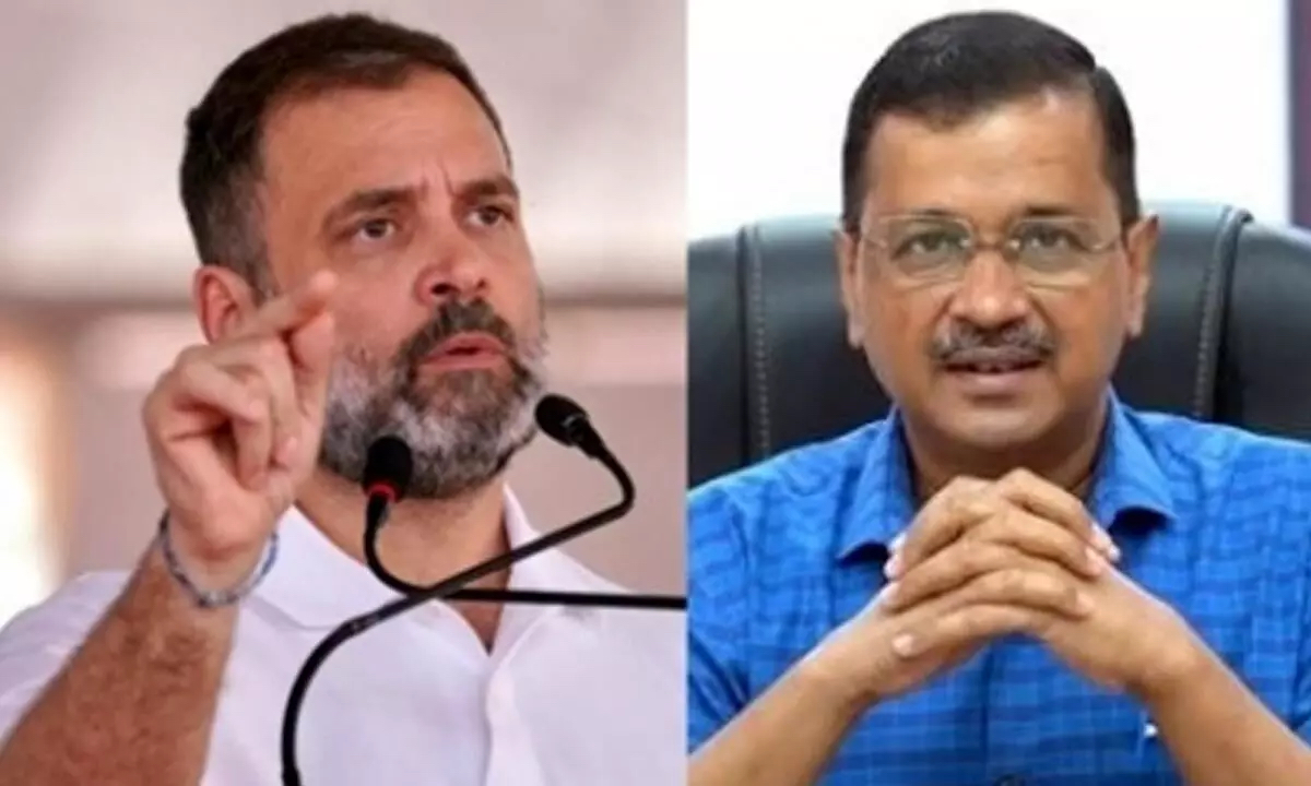 Rahul gandhi and arvind kejriwal
