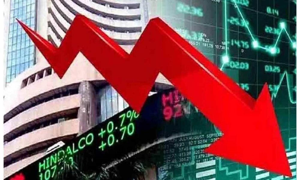 Sensex-Nifty broke in the stock market due to the fall