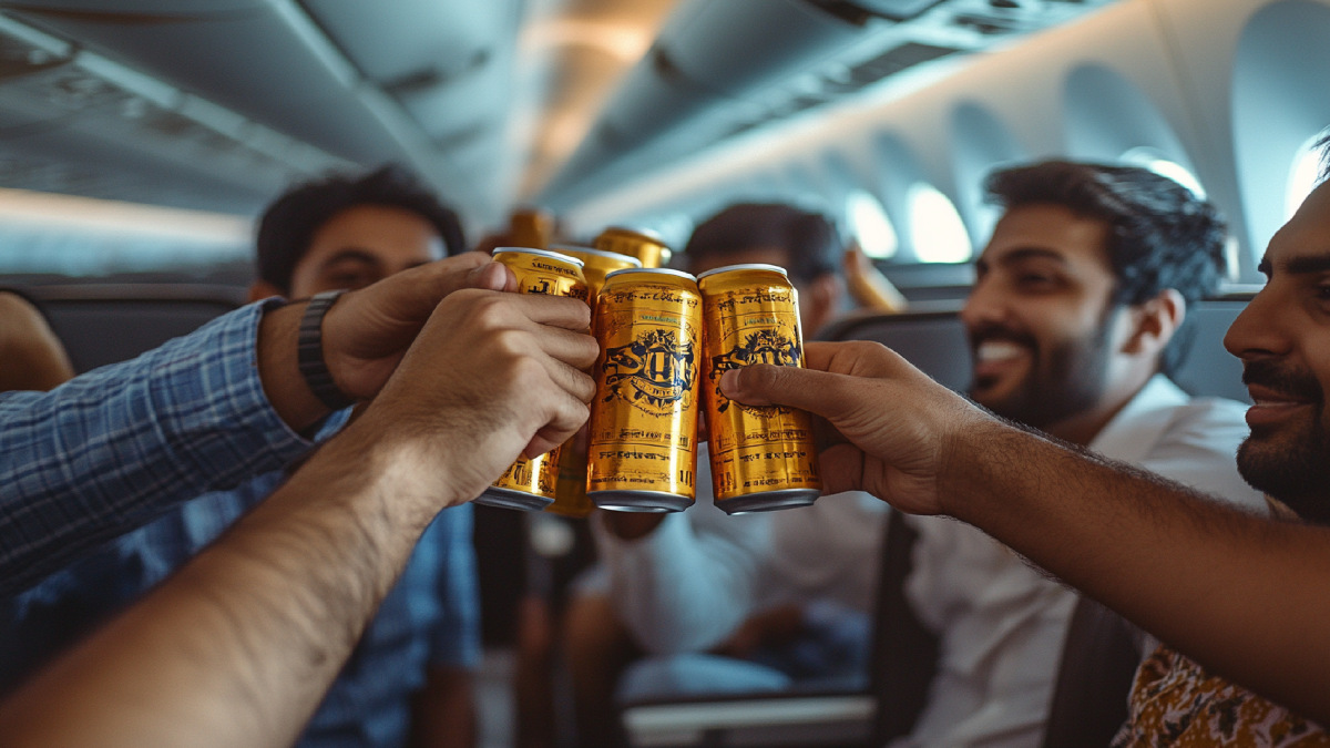 ગુજરાતીઓએ ભારે કરી! સુરતથી બેંગકોકની 4 કલાકની પહેલી ફ્લાઇટમાં જ ગટકી ગયા બધો દારૂ 3 air india express inaugural surat bangkok flight sees good liquor sales stock did not run out say officials2