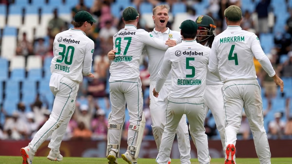 sa vs pak corbin bosch becomes the first south african to achieve the remarkable feat of a four wicket haul and a 50 score on test debut1