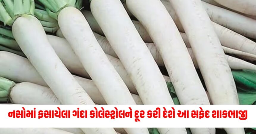 નસોમાં ફસાયેલા ગંદા કોલેસ્ટ્રોલને દૂર કરી દેશે આ સફેદ શાકભાજી, આપે અન્ય ફાયદા પણ 1 white