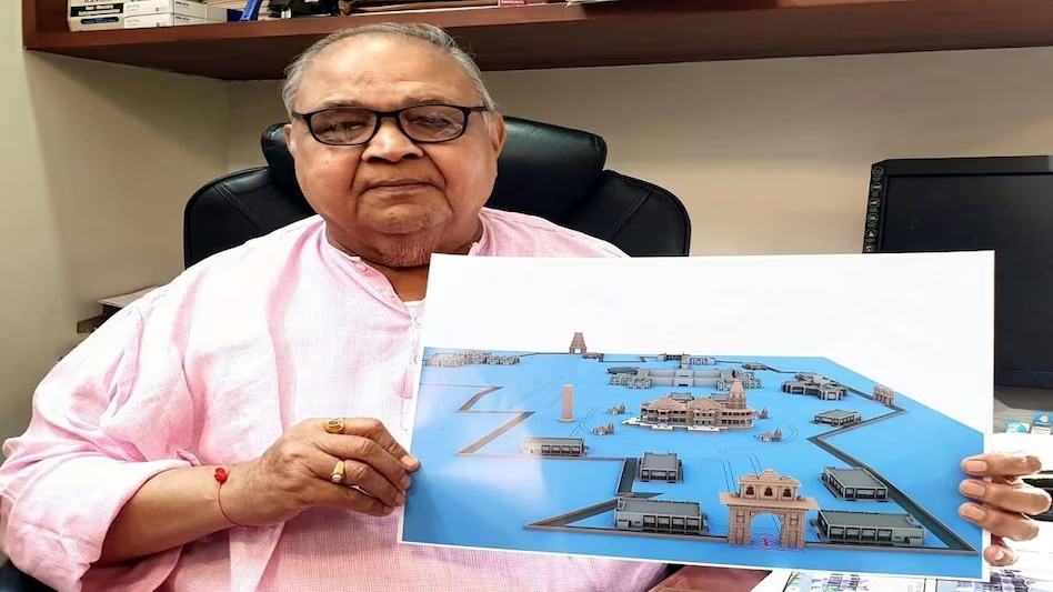 Architect Chandrakant Sompura received Padma Shri awardsdfgjhgfddsfgfd