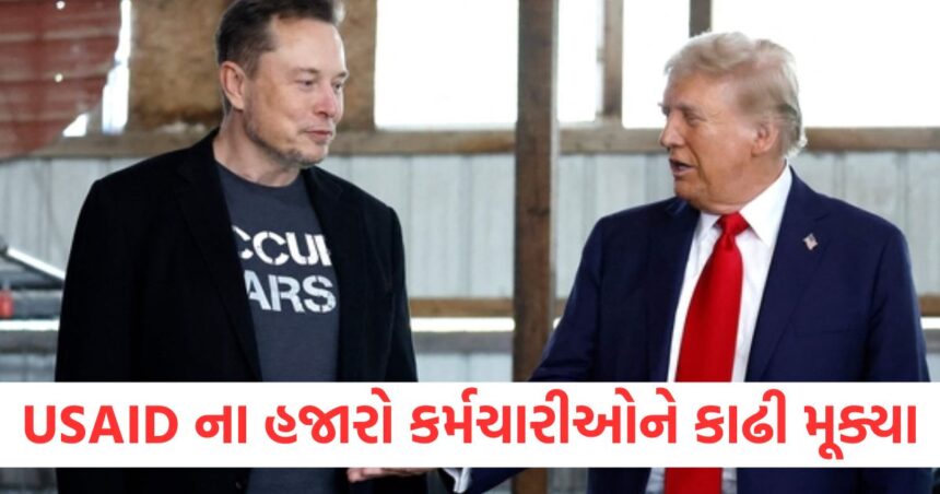 ડોનાલ્ડ ટ્રમ્પે ઉઠાવ્યું મોટું પગલું, USAID ના આટલા હજારો કર્મચારીઓને કાઢી મૂક્યા 1 donald trump big action fired 2 000 usaid employees gave leave to thousands1