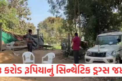 gujrat vadodara drugs raid by police inside a factory running in hut lcltm rptc1