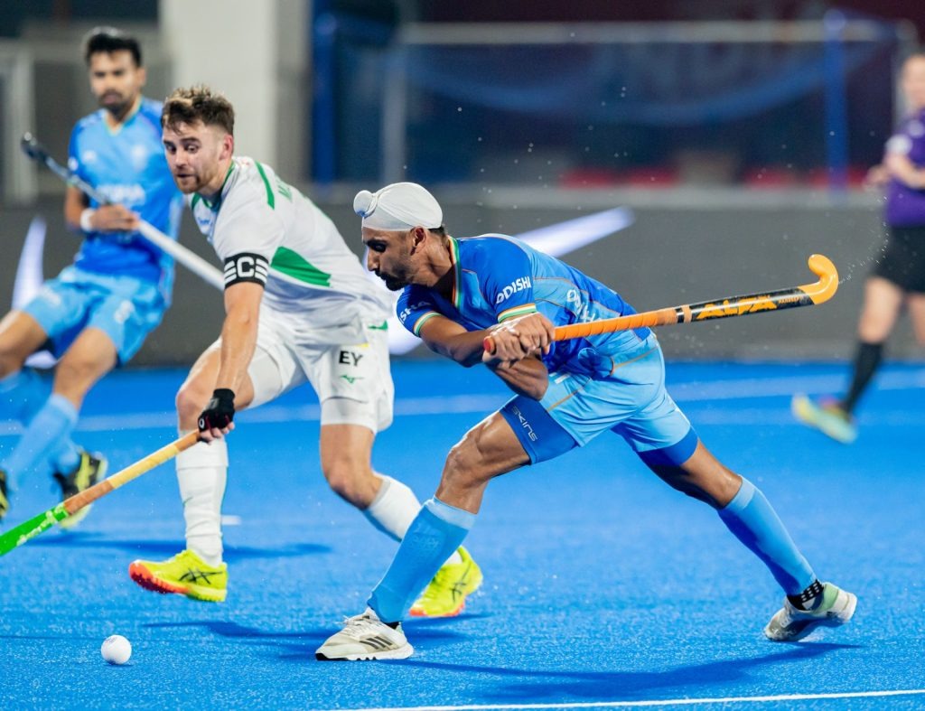 indian hockey good performance give credit to australia forward michael mccann training camp