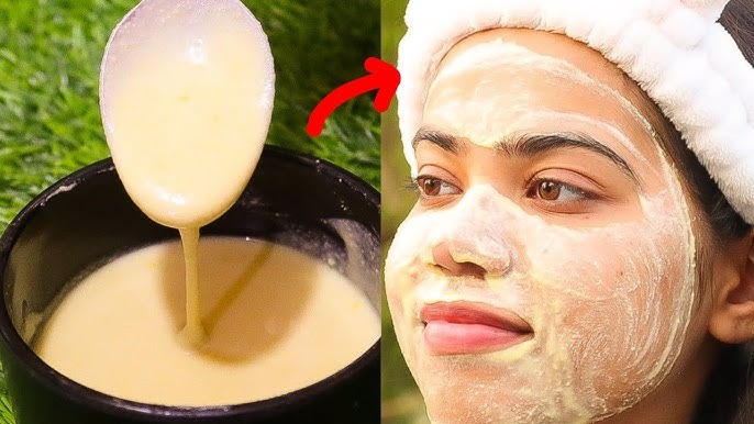 what are the benefits of applying curd and besan paste on the face