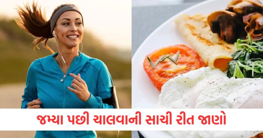 જમ્યા પછી ચાલવાની સાચી રીત જાણો, તમને મળશે ઘણા અદ્ભુત ફાયદા 1 જમ્યા પછી ચાલવાની સાચી રીત જાણોewr