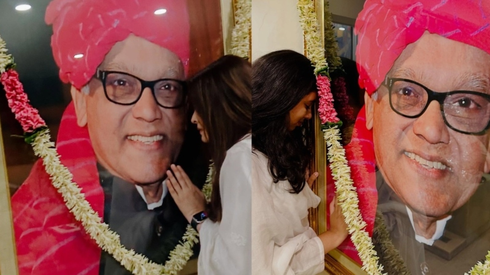 aishwarya rai emotional late father krishnaraj rai death anniversarye