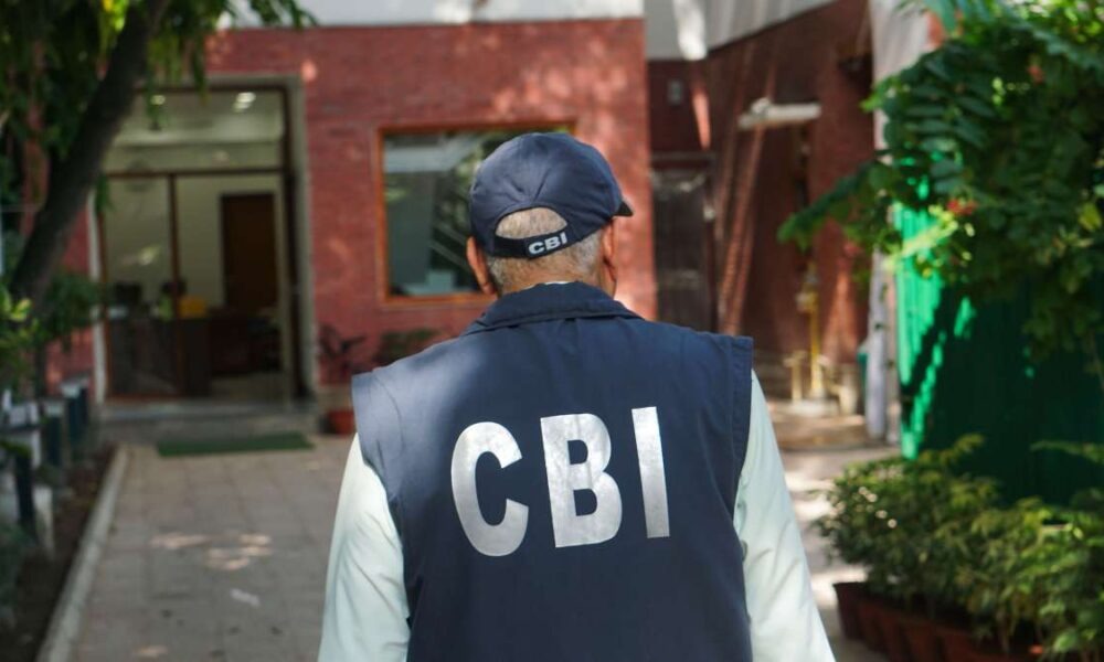 cbi arrested sr general manager of power grid corporation of india ltd caught taking bribe