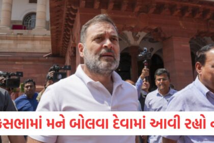 rahul gandhi made a big allegation i am not being allowed to speak in lok sabha